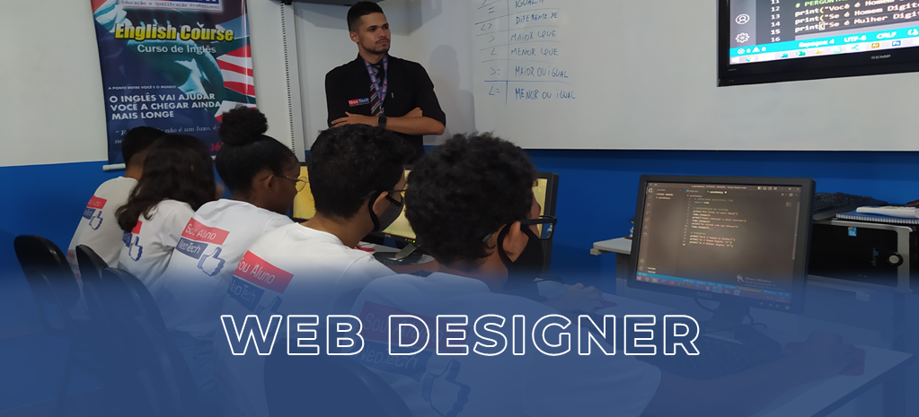 Alunos de Web Designer